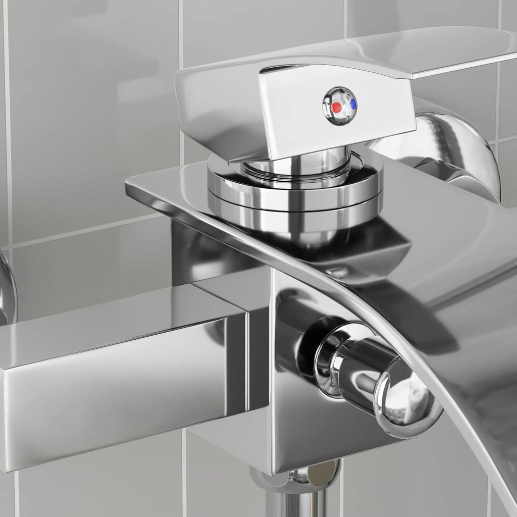 vidaXL Bateria prysznicowa chrom G 1 / 2 cala