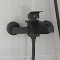 vidaXL Bateria prysznicowa Czarny G 1 / 2 cala