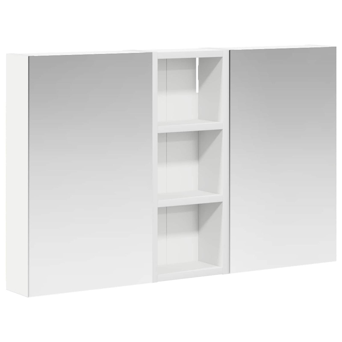 vidaXL Zestaw Szafek Łazienkowych 3 szt. 80 x 10,5 x 50 cm