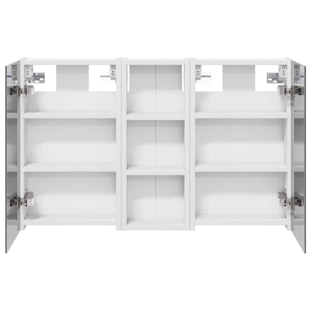 vidaXL Zestaw Szafek Łazienkowych 3 szt. 80 x 10,5 x 50 cm