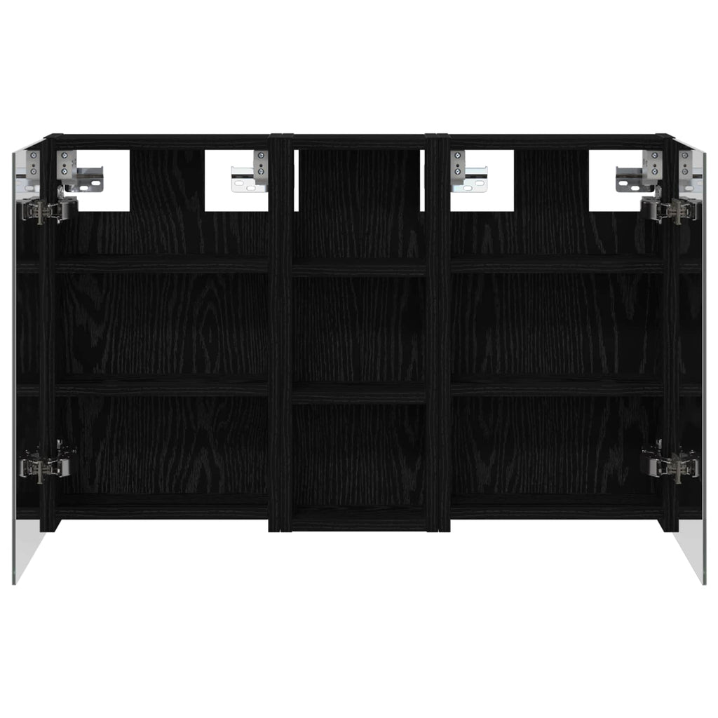 vidaXL Zestaw Szafek Łazienkowych 3 szt. 80 x 10,5 x 50 cm