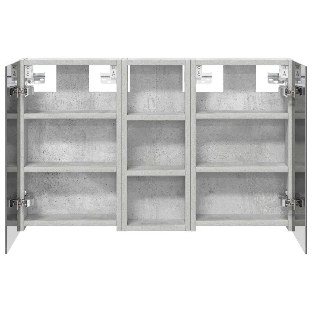 vidaXL Zestaw Szafek Łazienkowych 3 szt. 80 x 10,5 x 50 cm
