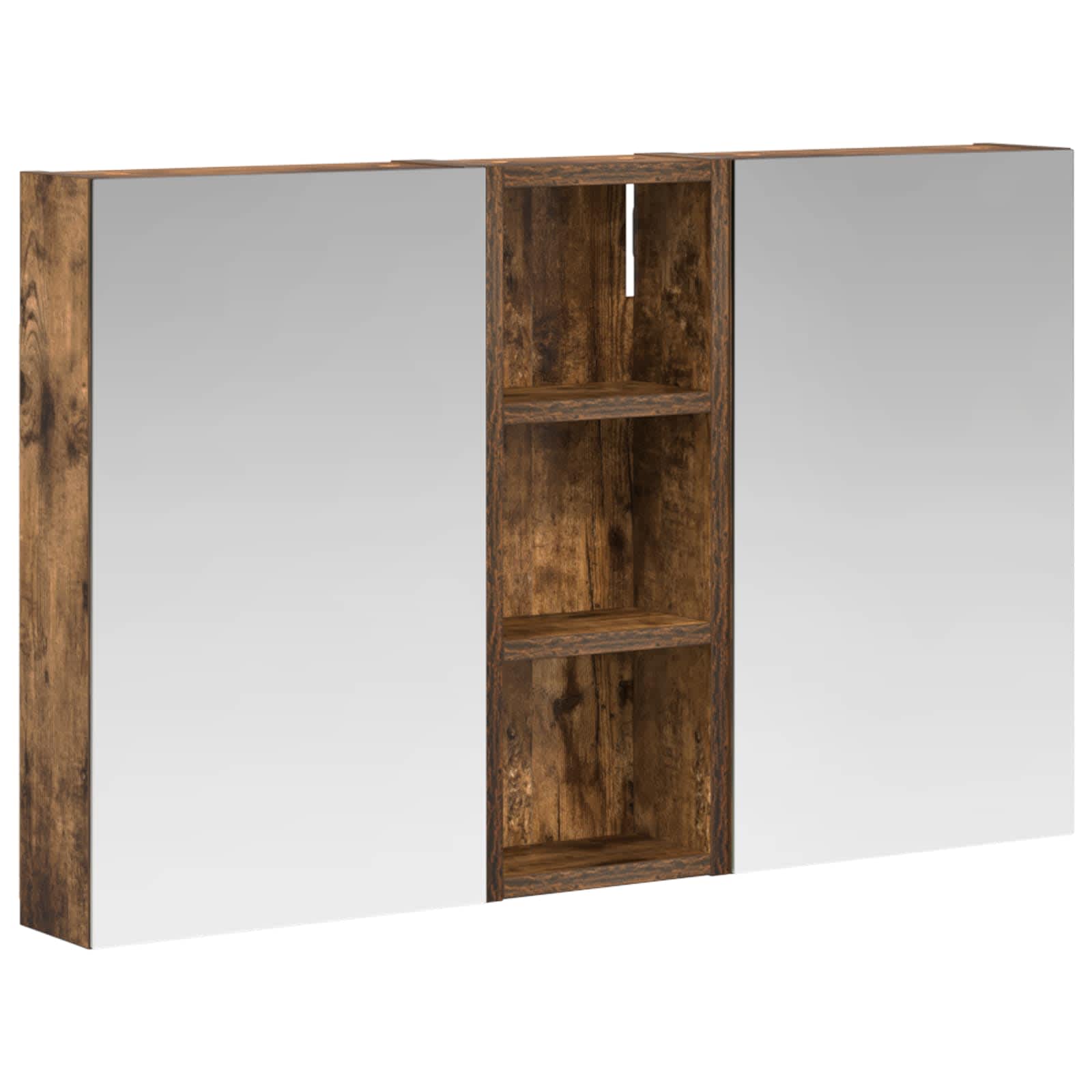 vidaXL Zestaw Szafek Łazienkowych 3 szt. 80 x 10,5 x 50 cm
