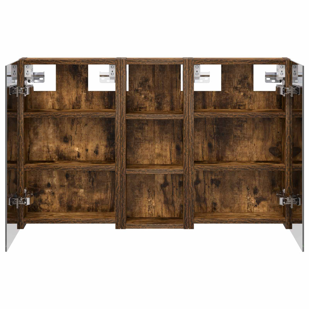 vidaXL Zestaw Szafek Łazienkowych 3 szt. 80 x 10,5 x 50 cm