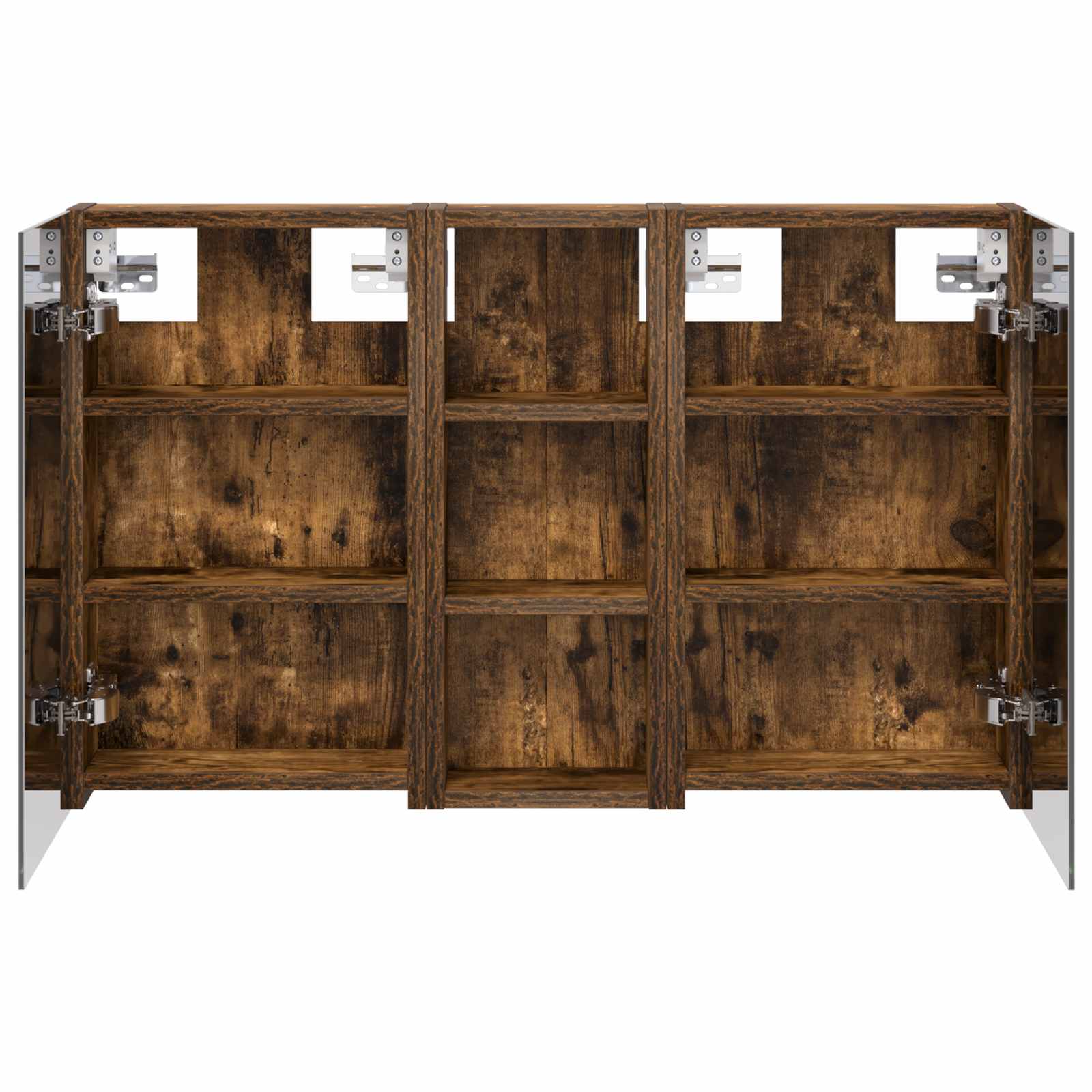 vidaXL Zestaw Szafek Łazienkowych 3 szt. 80 x 10,5 x 50 cm