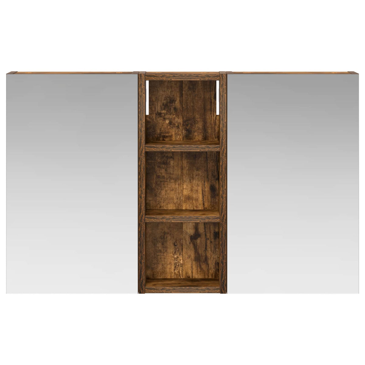 vidaXL Zestaw Szafek Łazienkowych 3 szt. 80 x 10,5 x 50 cm