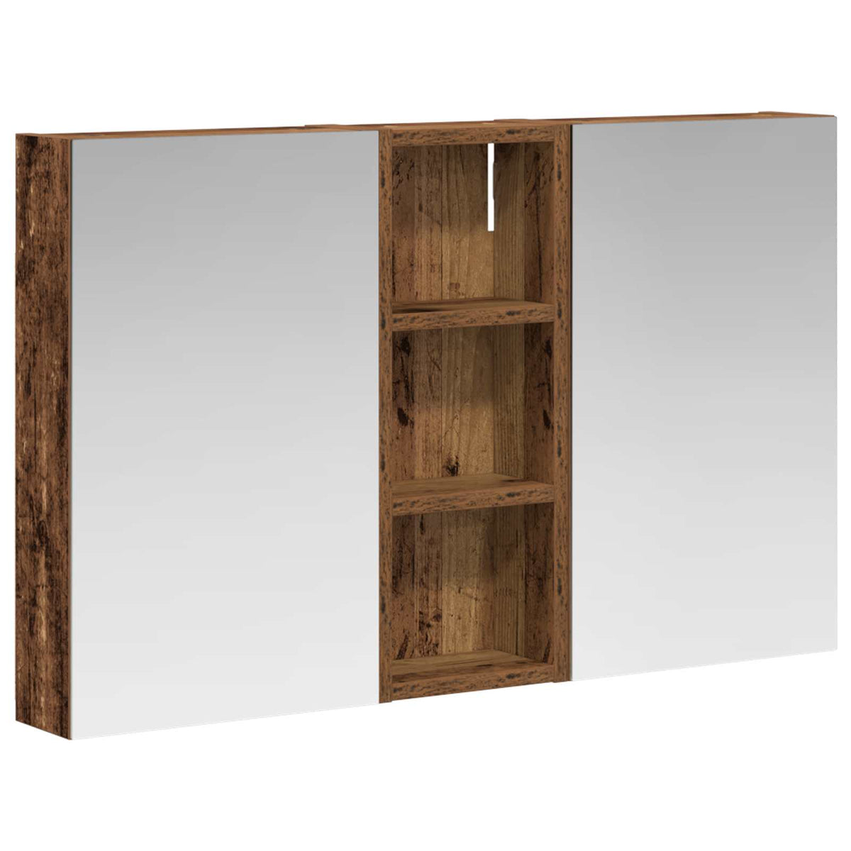 vidaXL Zestaw Szafek Łazienkowych 3 szt. 80 x 10,5 x 50 cm