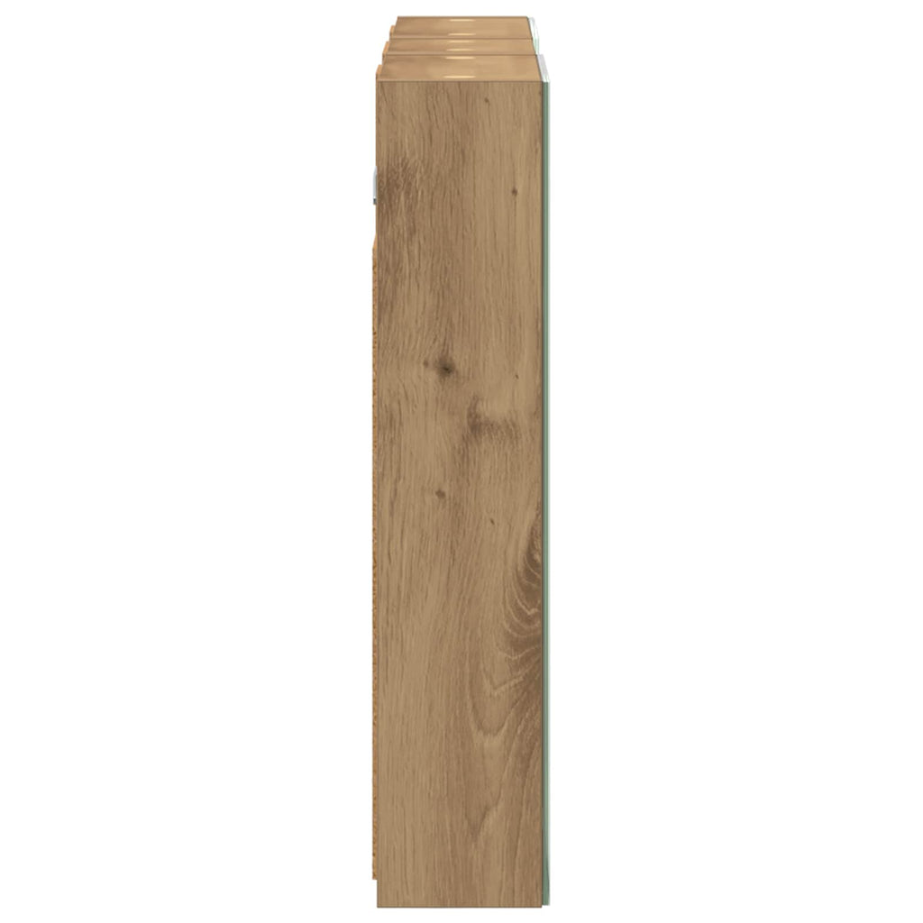 vidaXL Zestaw Szafek Łazienkowych 3 szt. 80 x 10,5 x 50 cm