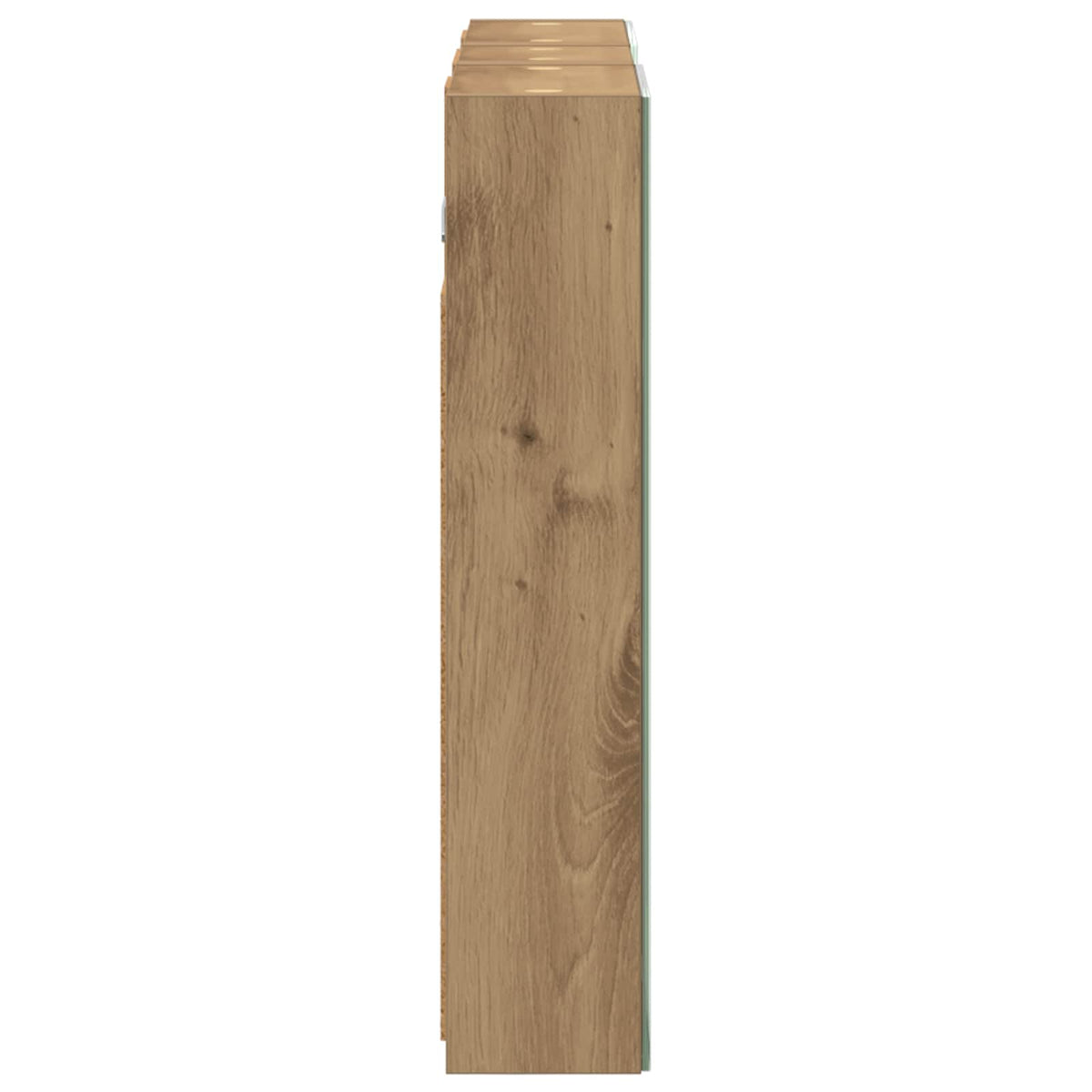 vidaXL Zestaw Szafek Łazienkowych 3 szt. 80 x 10,5 x 50 cm