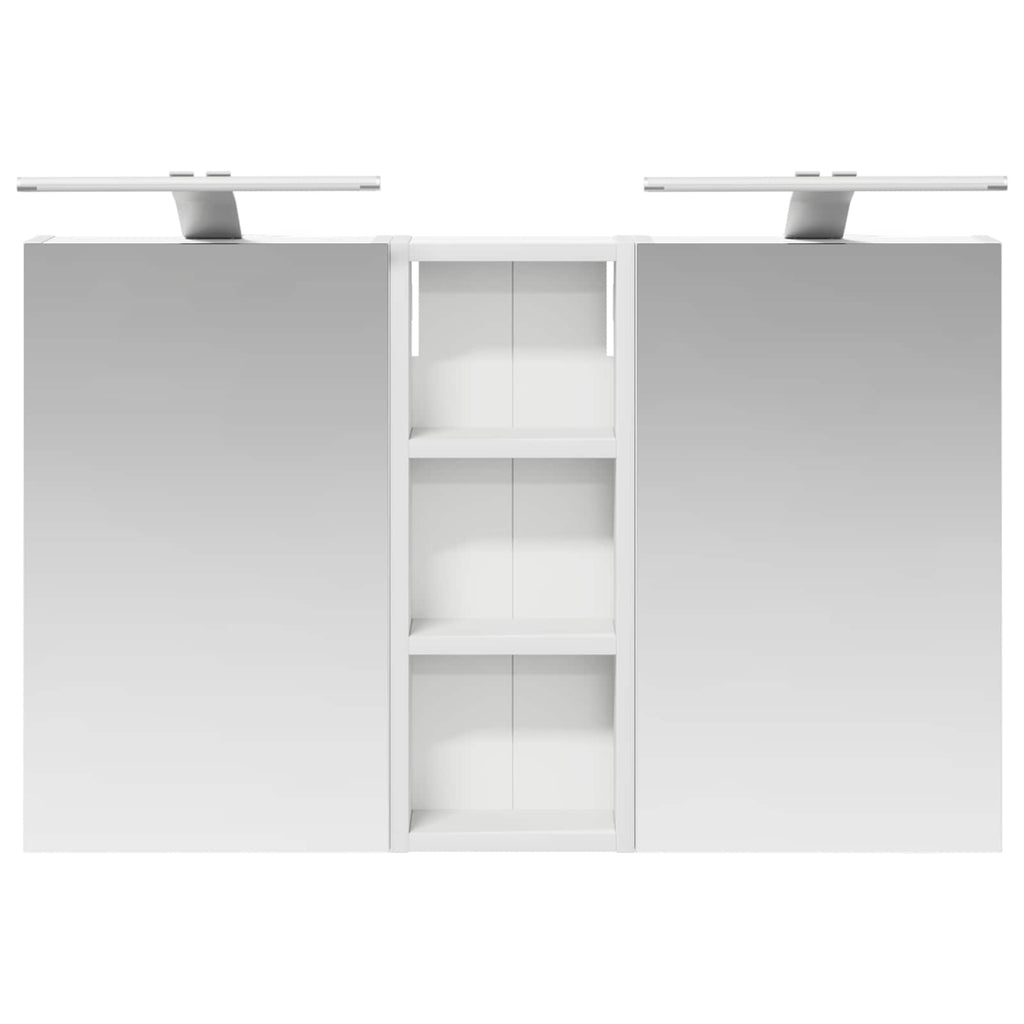 vidaXL Zestaw Szafek Łazienkowych 3 szt. 80 x 10,5 x 50 cm
