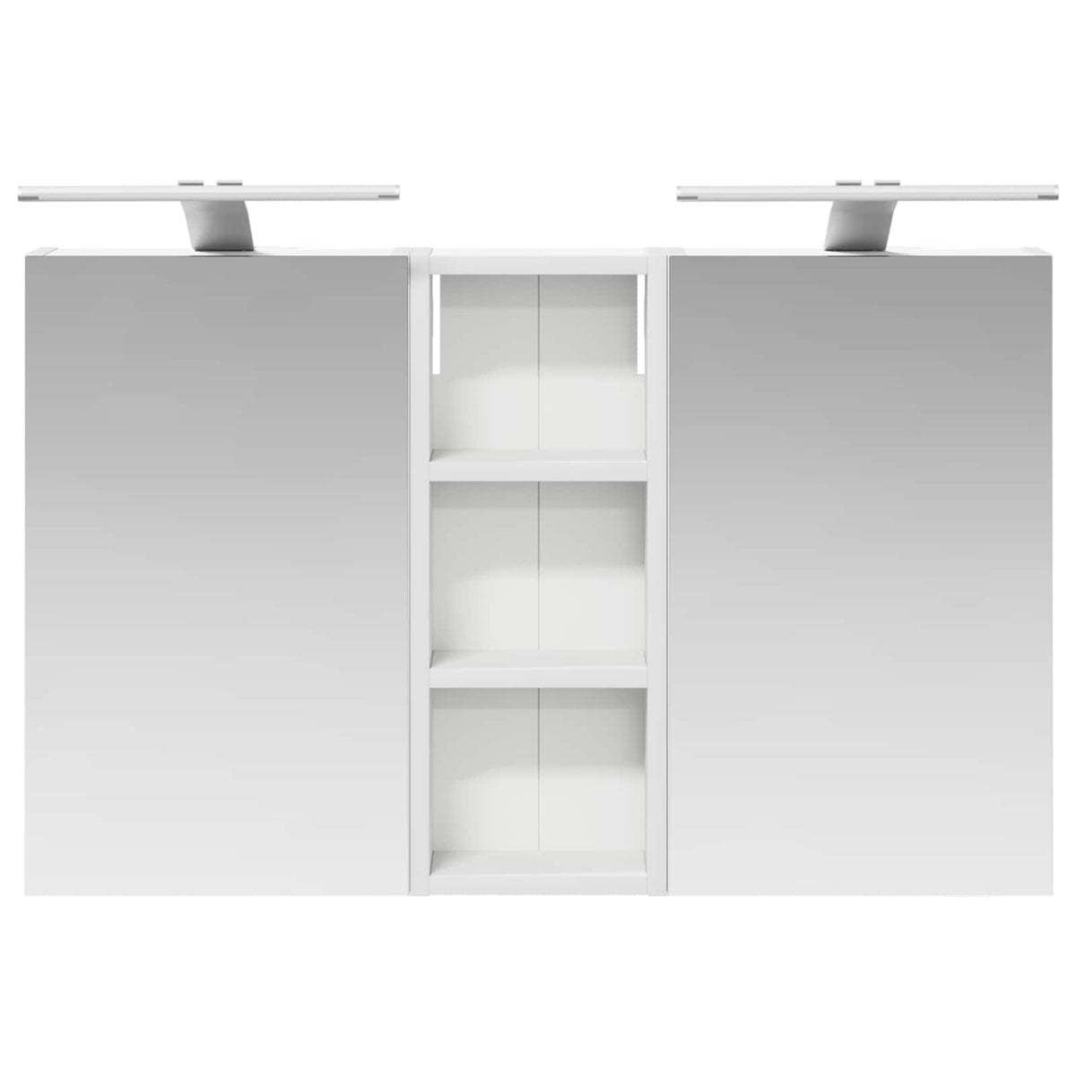 vidaXL Zestaw Szafek Łazienkowych 3 szt. 80 x 10,5 x 50 cm