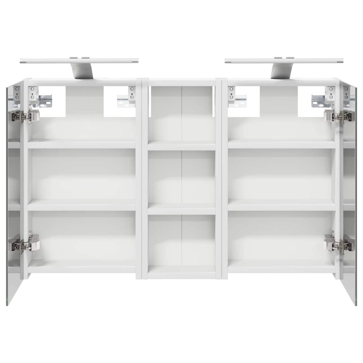 vidaXL Zestaw Szafek Łazienkowych 3 szt. 80 x 10,5 x 50 cm