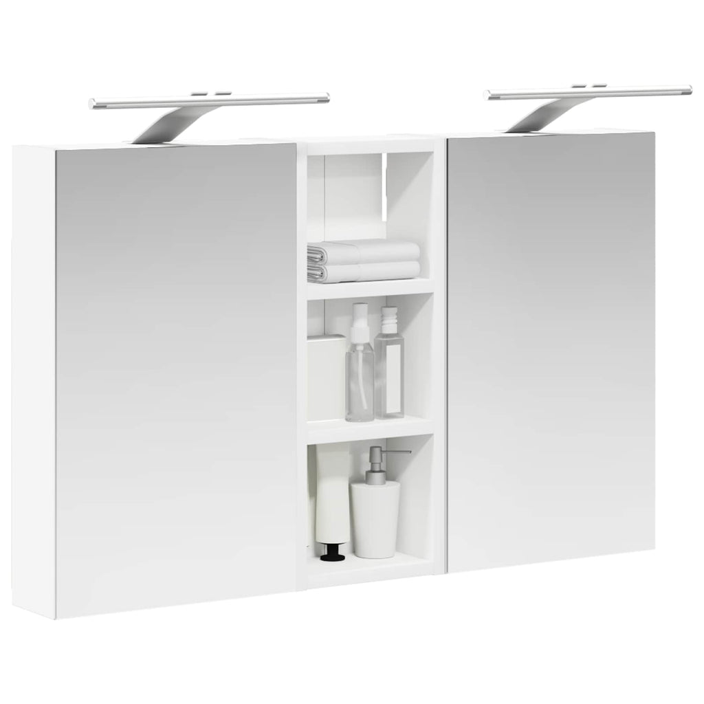 vidaXL Zestaw Szafek Łazienkowych 3 szt. 80 x 10,5 x 50 cm