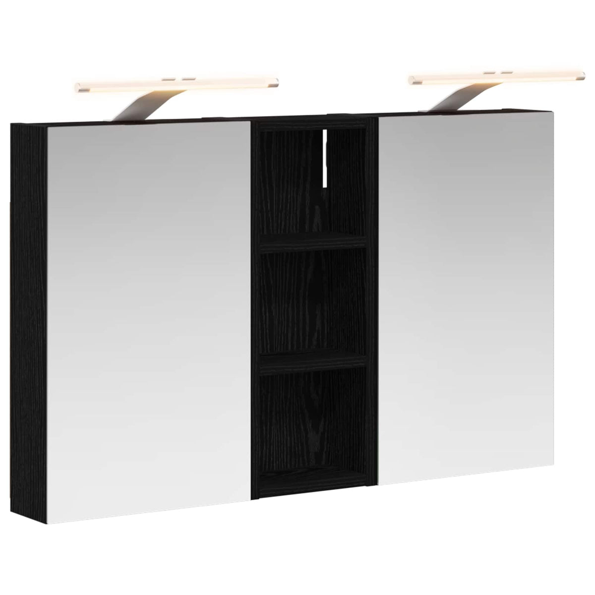 vidaXL Zestaw Szafek Łazienkowych 3 szt. 80 x 10,5 x 50 cm