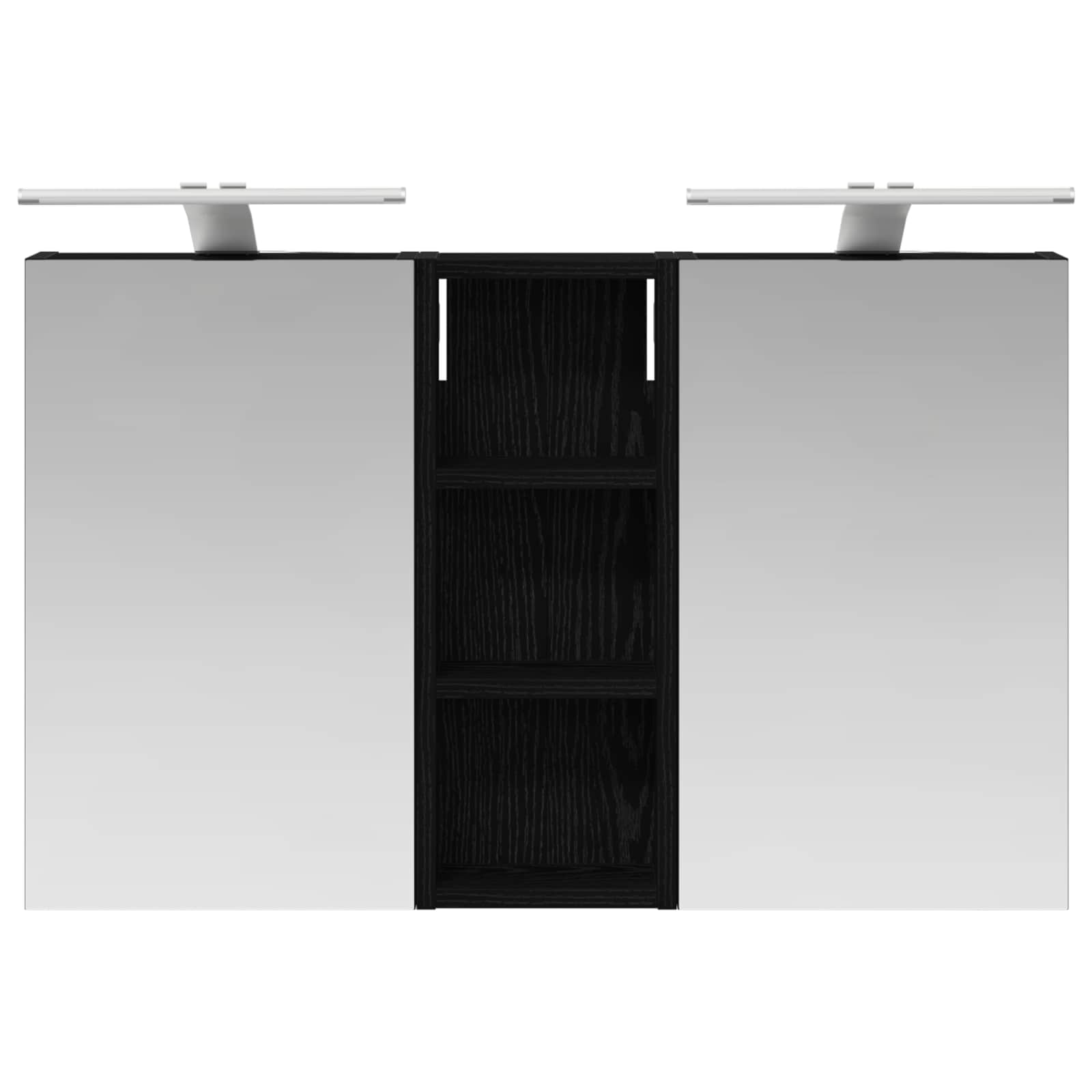 vidaXL Zestaw Szafek Łazienkowych 3 szt. 80 x 10,5 x 50 cm