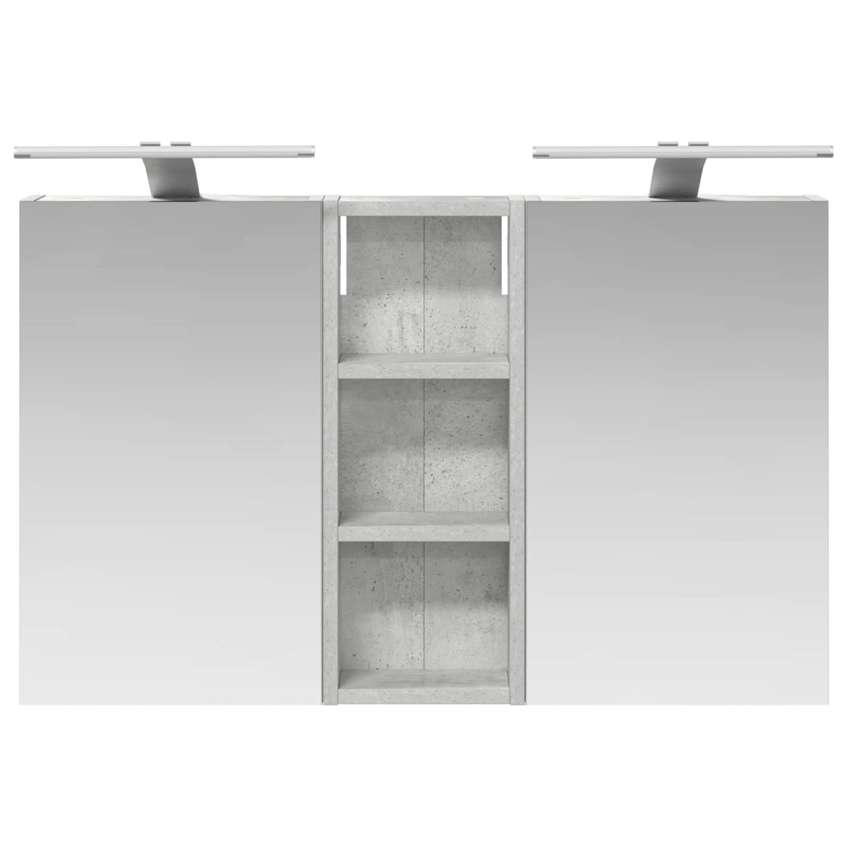 vidaXL Zestaw Szafek Łazienkowych 3 szt. 80 x 10,5 x 50 cm