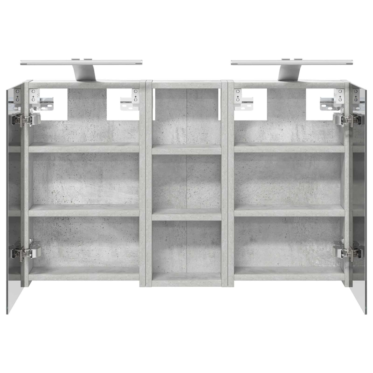 vidaXL Zestaw Szafek Łazienkowych 3 szt. 80 x 10,5 x 50 cm