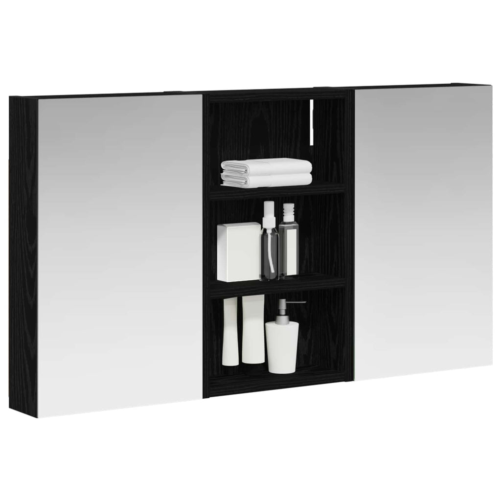 vidaXL Zestaw Szafek Łazienkowych 3 szt. 90 x 10,5 x 50 cm