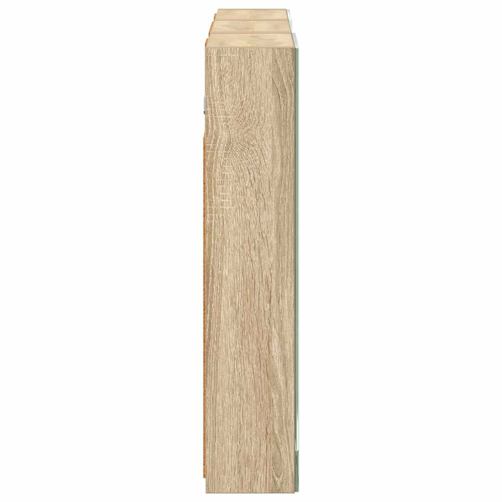 vidaXL Zestaw Szafek Łazienkowych 3 szt. 90 x 10,5 x 50 cm