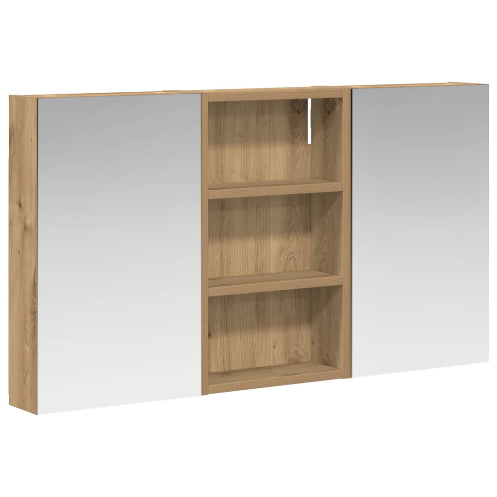 vidaXL Zestaw Szafek Łazienkowych 3 szt. 90 x 10,5 x 50 cm