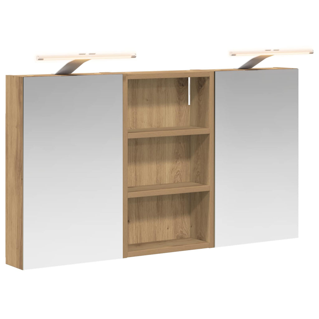 vidaXL Zestaw Szafek Łazienkowych 3 szt. 90 x 10,5 x 50 cm