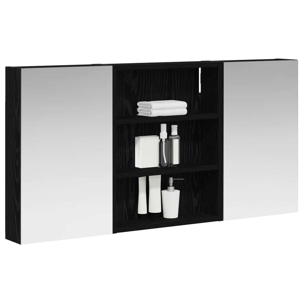 vidaXL Zestaw Szafek Łazienkowych 3 szt. 100 x 10,5 x 50 cm