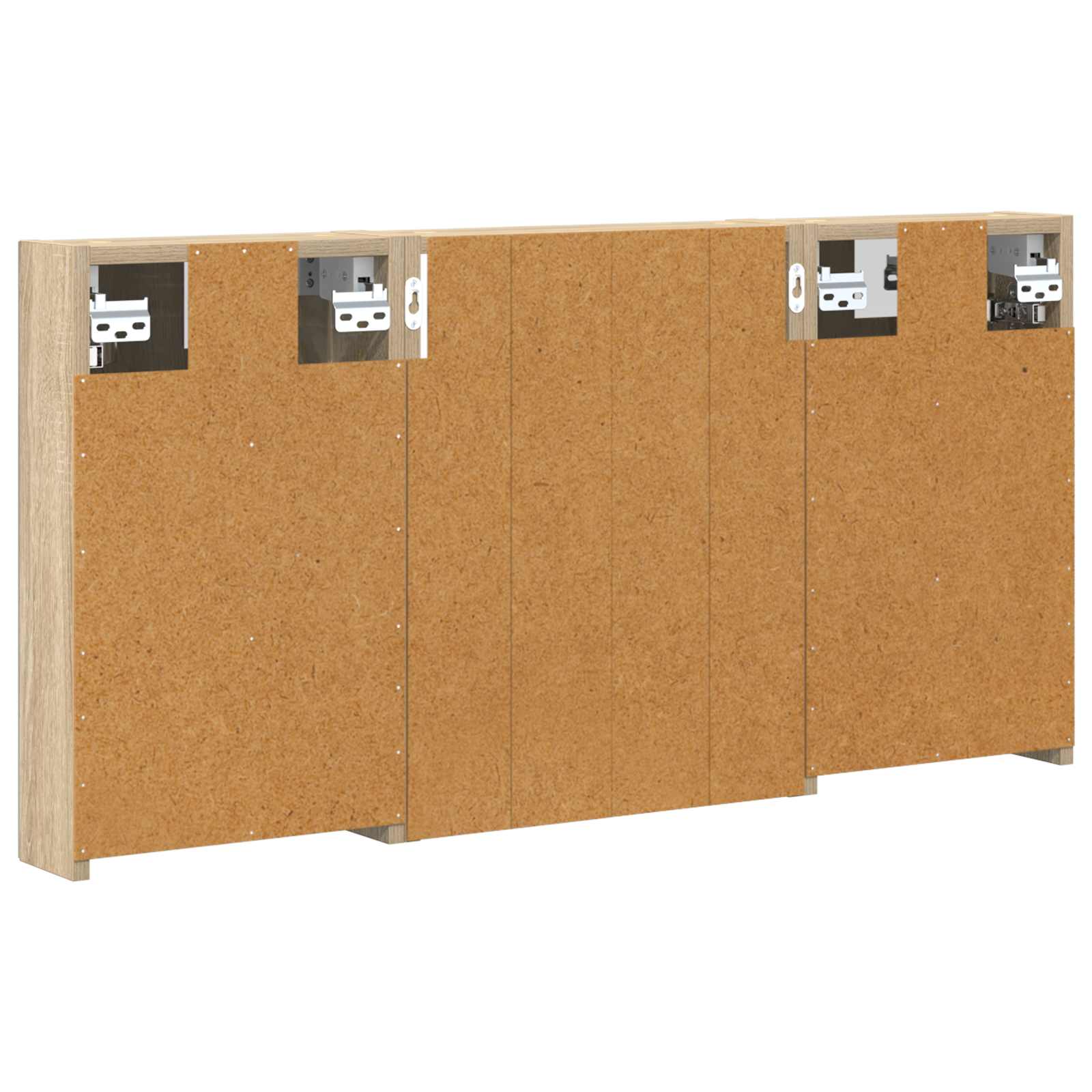 vidaXL Zestaw Szafek Łazienkowych 3 szt. 100 x 10,5 x 50 cm