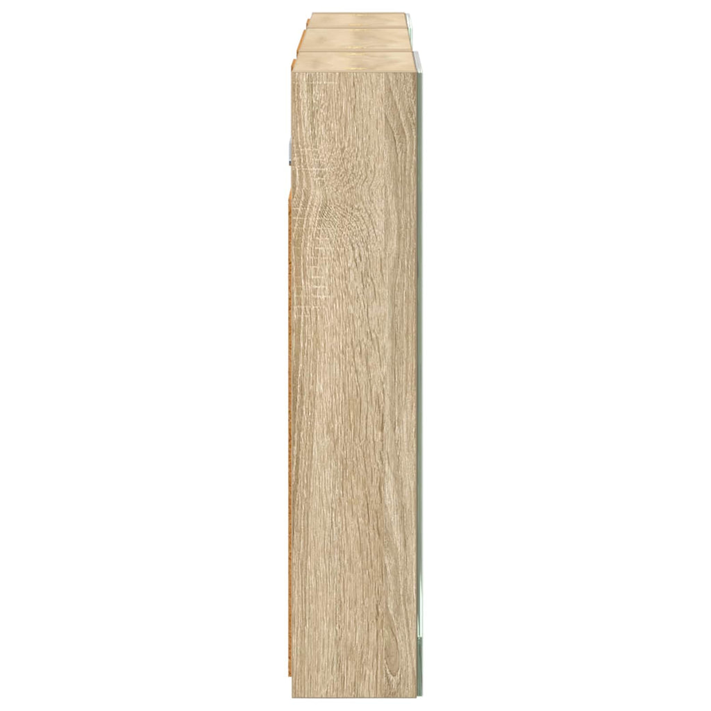 vidaXL Zestaw Szafek Łazienkowych 3 szt. 100 x 10,5 x 50 cm