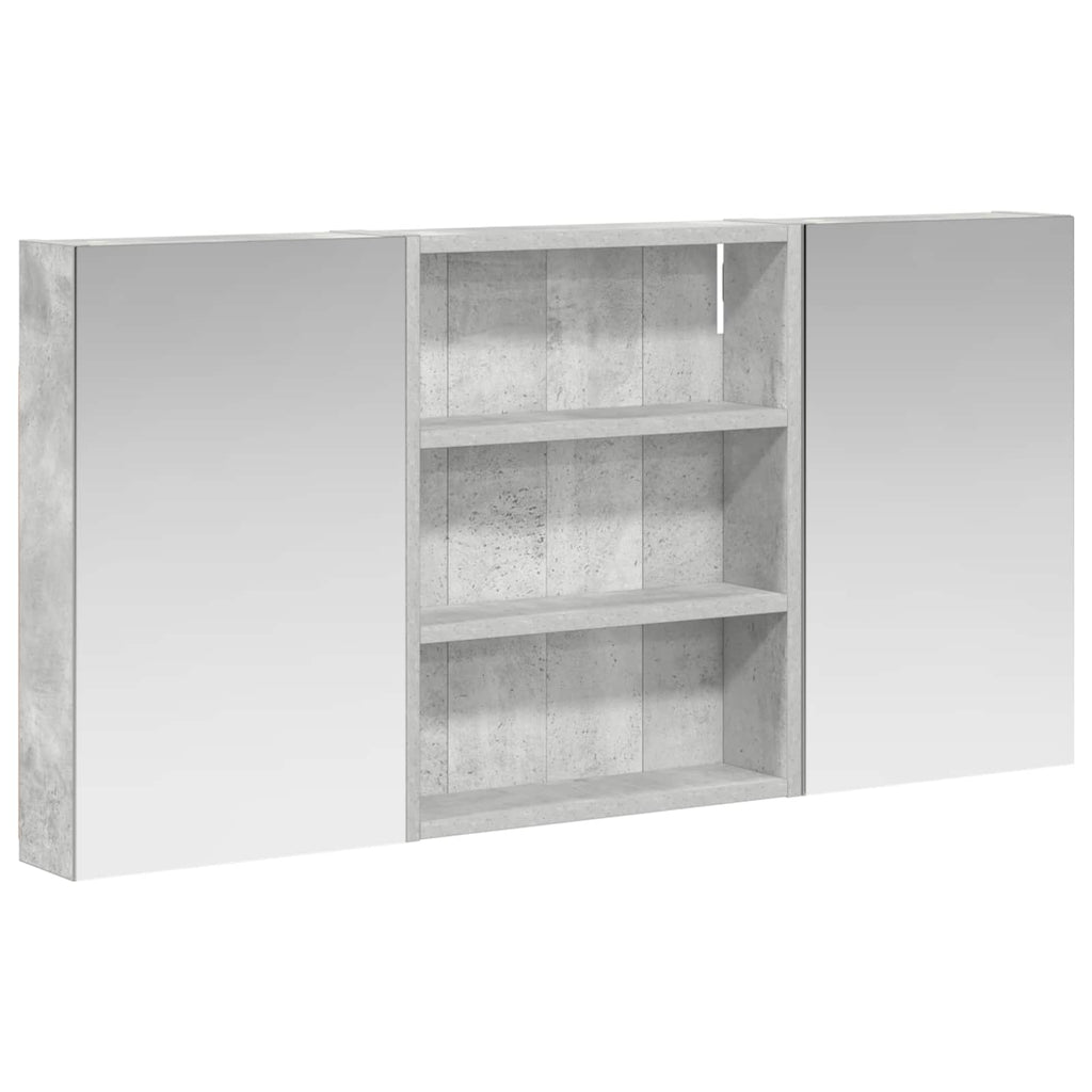 vidaXL Zestaw Szafek Łazienkowych 3 szt. 100 x 10,5 x 50 cm