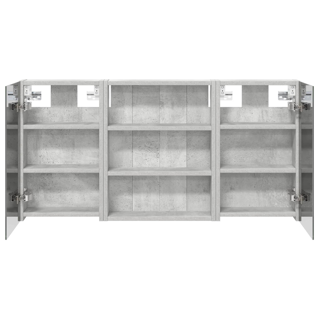 vidaXL Zestaw Szafek Łazienkowych 3 szt. 100 x 10,5 x 50 cm