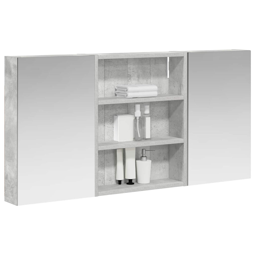 vidaXL Zestaw Szafek Łazienkowych 3 szt. 100 x 10,5 x 50 cm