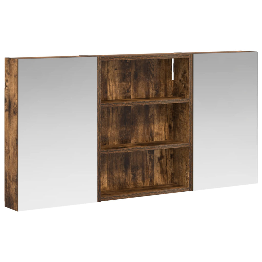 vidaXL Zestaw Szafek Łazienkowych 3 szt. 100 x 10,5 x 50 cm