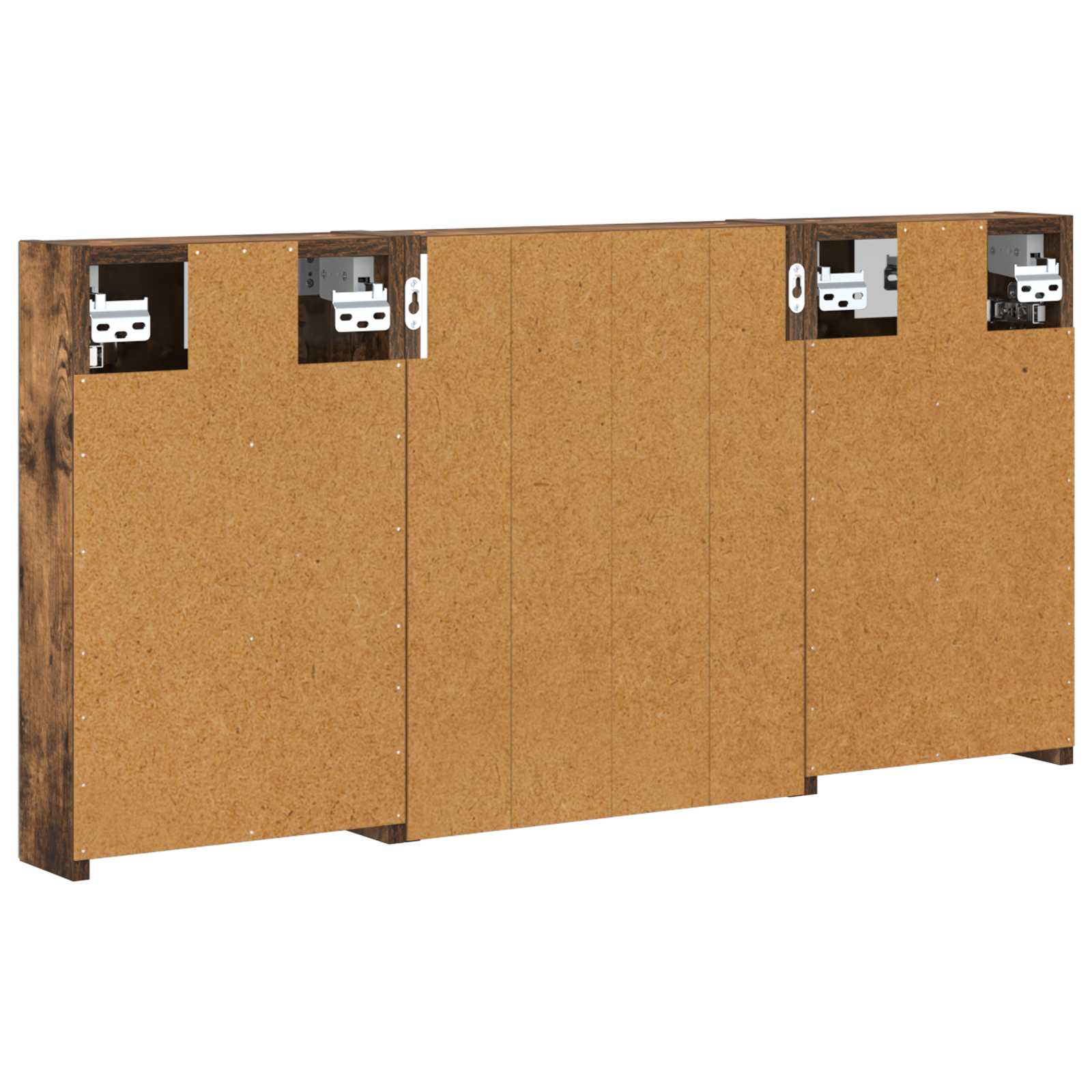 vidaXL Zestaw Szafek Łazienkowych 3 szt. 100 x 10,5 x 50 cm