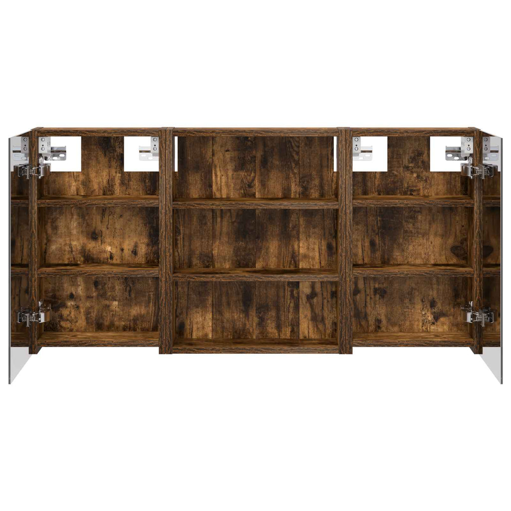 vidaXL Zestaw Szafek Łazienkowych 3 szt. 100 x 10,5 x 50 cm