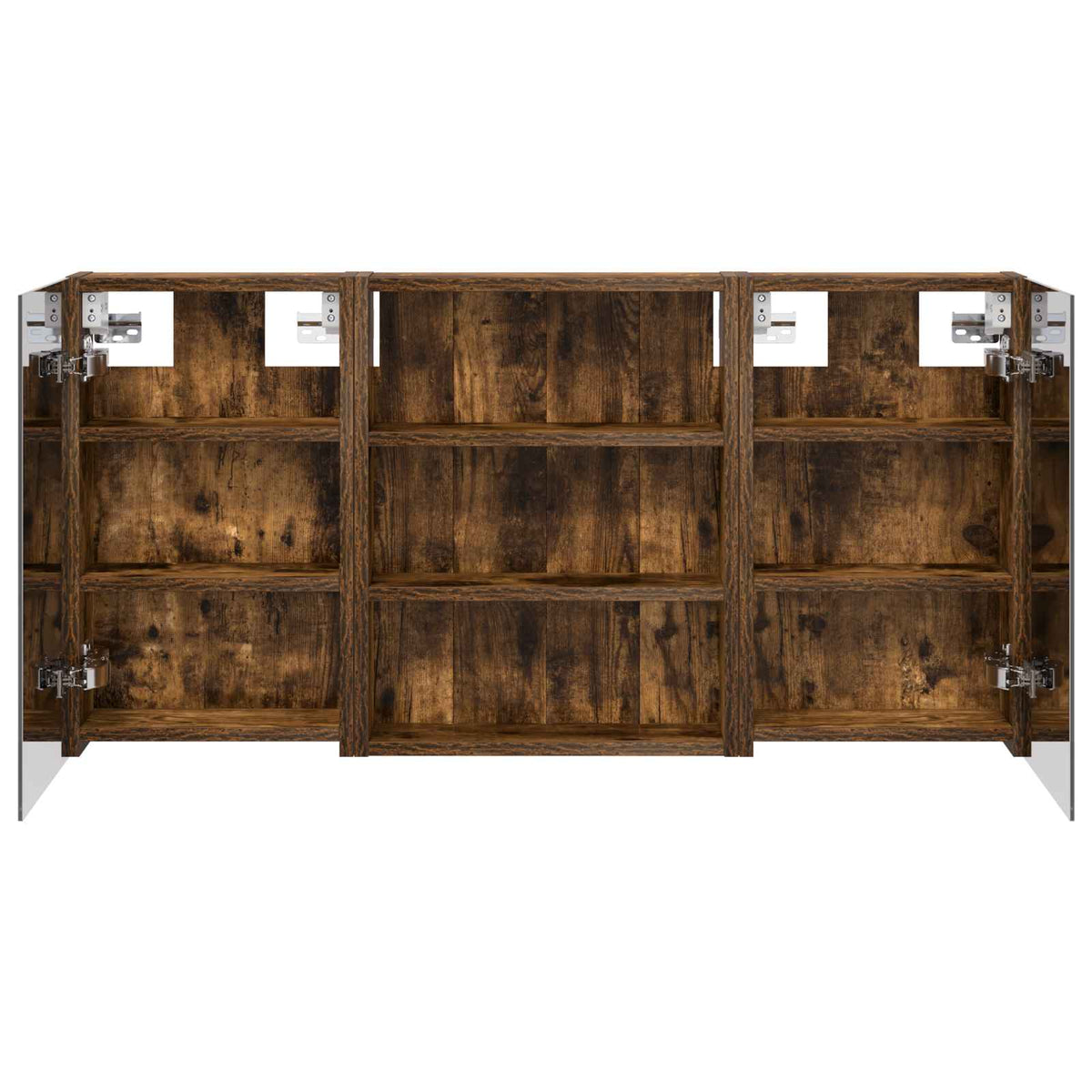 vidaXL Zestaw Szafek Łazienkowych 3 szt. 100 x 10,5 x 50 cm