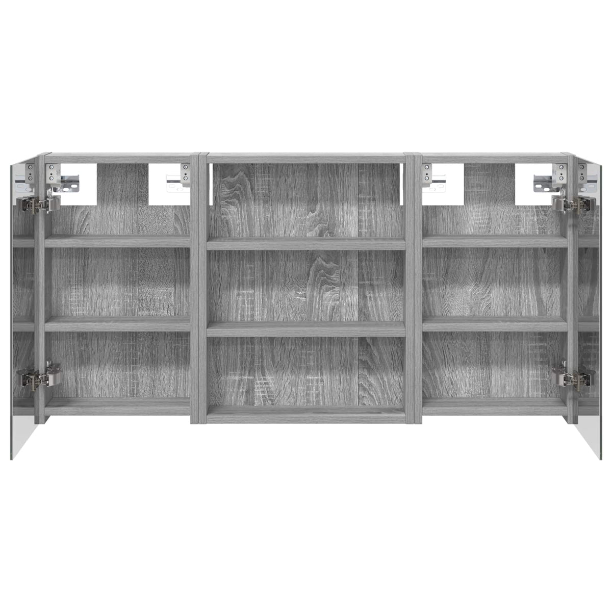 vidaXL Zestaw Szafek Łazienkowych 3 szt. 100 x 10,5 x 50 cm