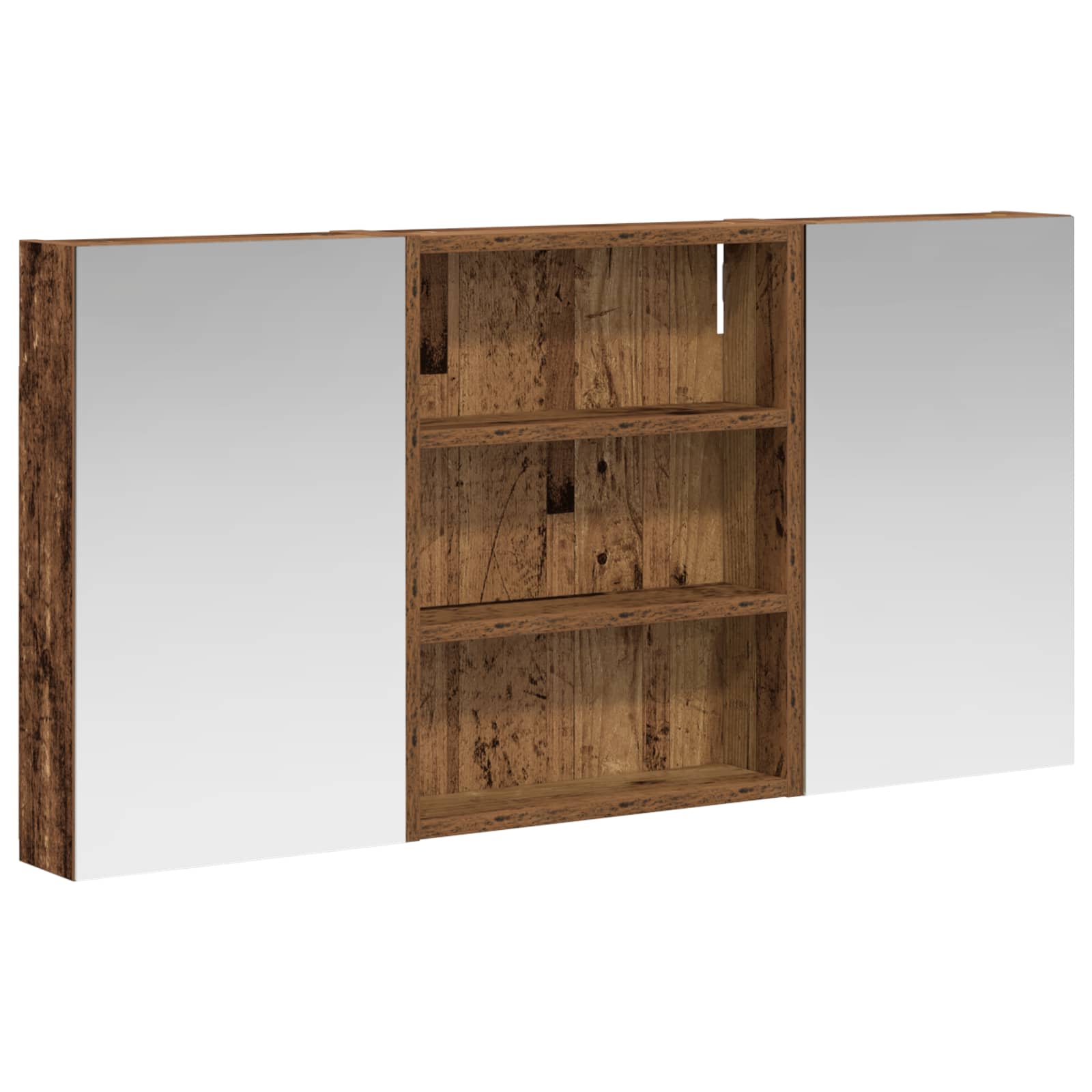 vidaXL Zestaw Szafek Łazienkowych 3 szt. 100 x 10,5 x 50 cm