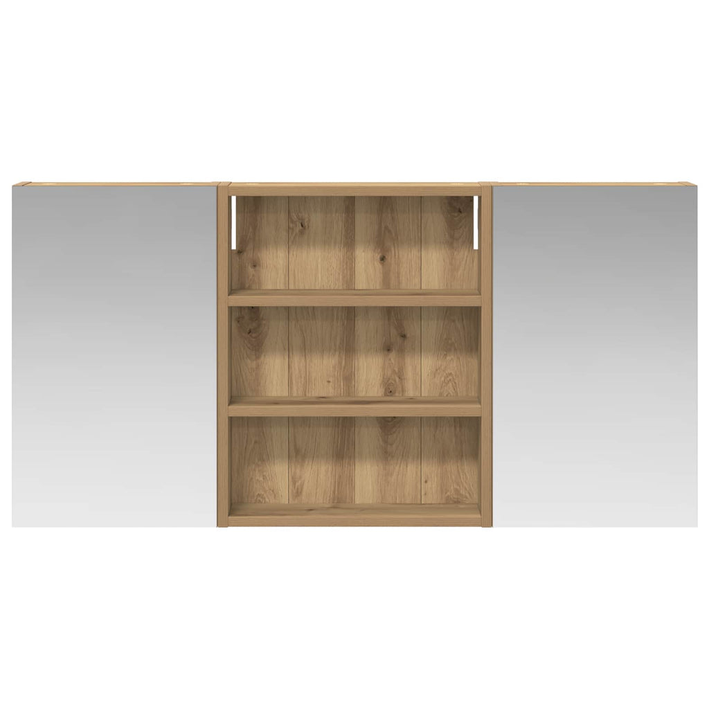 vidaXL Zestaw Szafek Łazienkowych 3 szt. 100 x 10,5 x 50 cm