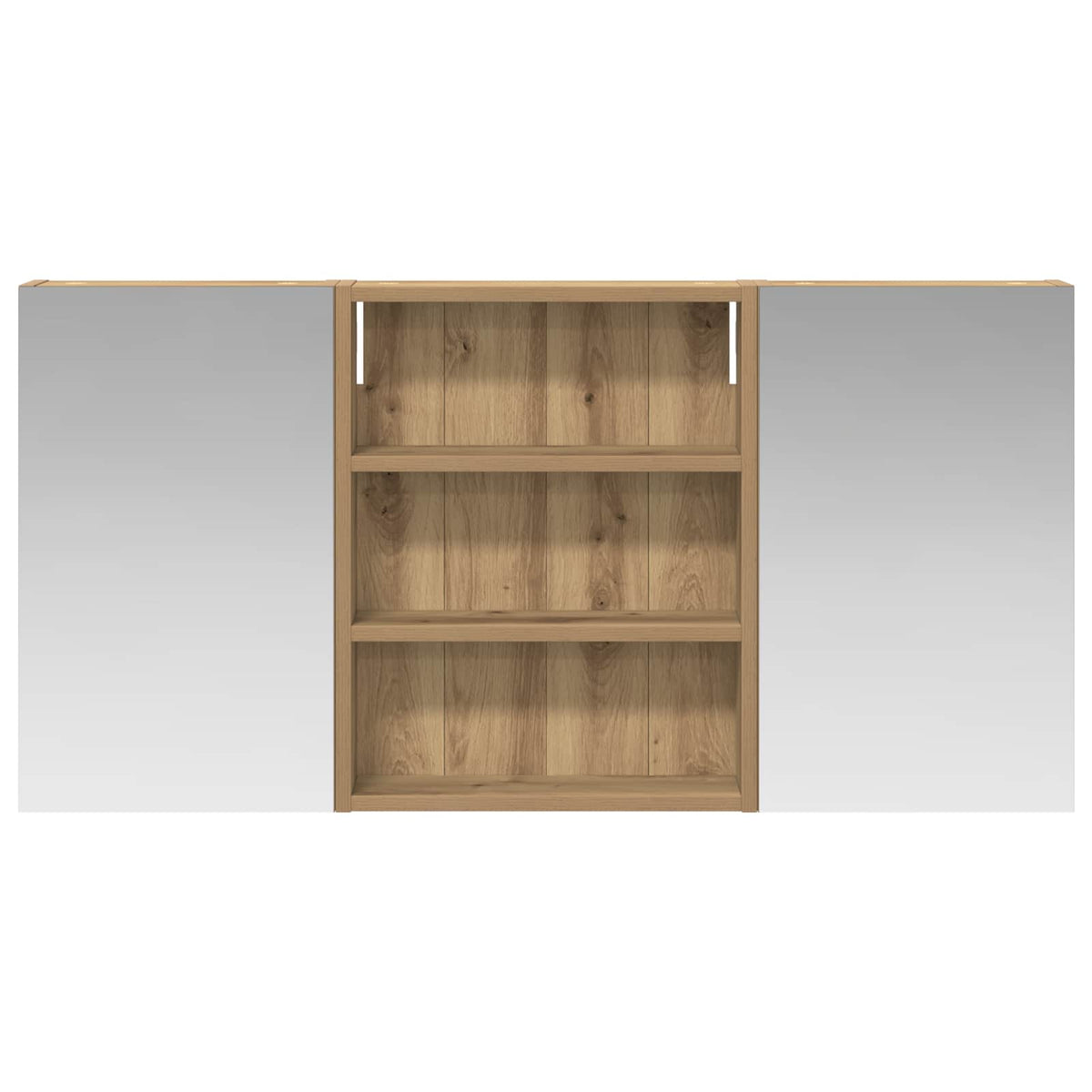 vidaXL Zestaw Szafek Łazienkowych 3 szt. 100 x 10,5 x 50 cm