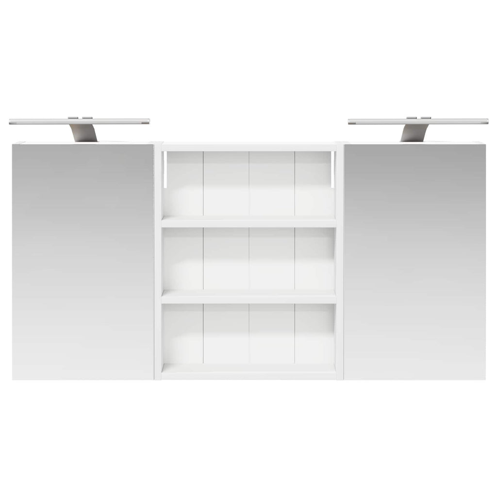 vidaXL Zestaw Szafek Łazienkowych 3 szt. 100 x 10,5 x 50 cm