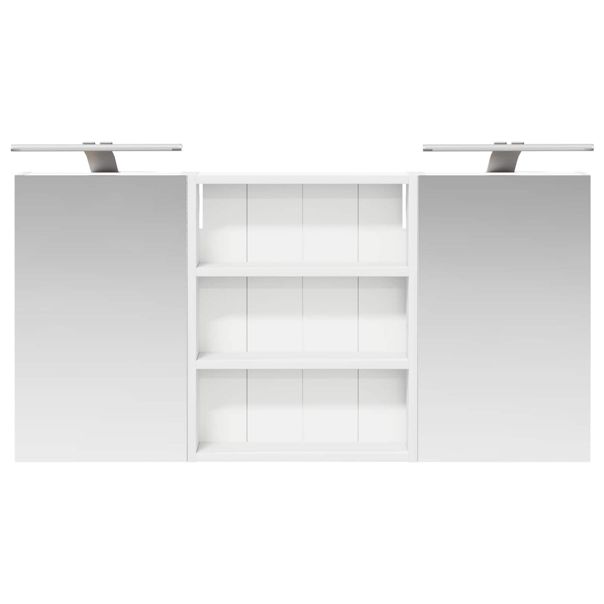 vidaXL Zestaw Szafek Łazienkowych 3 szt. 100 x 10,5 x 50 cm