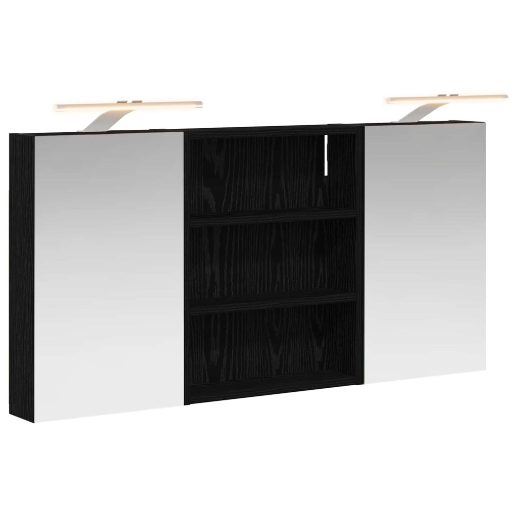 vidaXL Zestaw Szafek Łazienkowych 3 szt. 100 x 10,5 x 50 cm