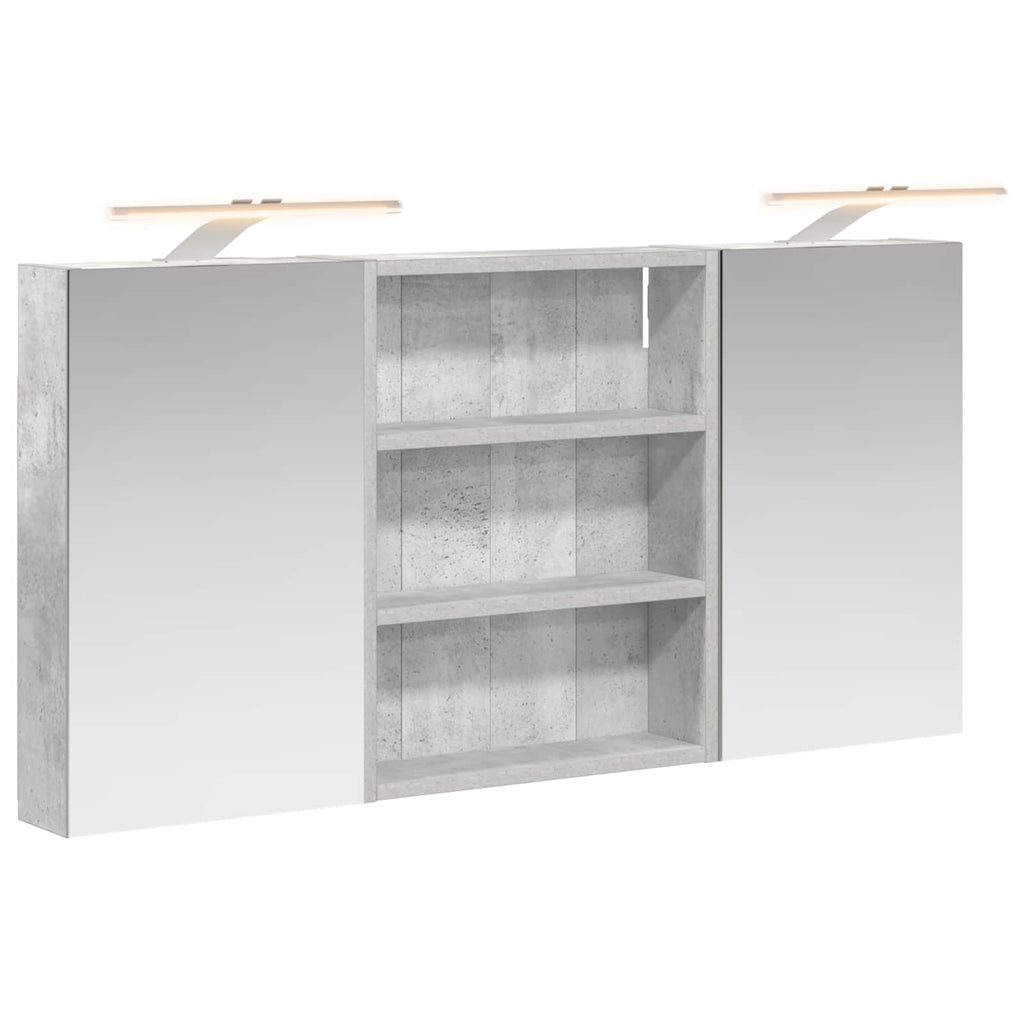 vidaXL Zestaw Szafek Łazienkowych 3 szt. 100 x 10,5 x 50 cm