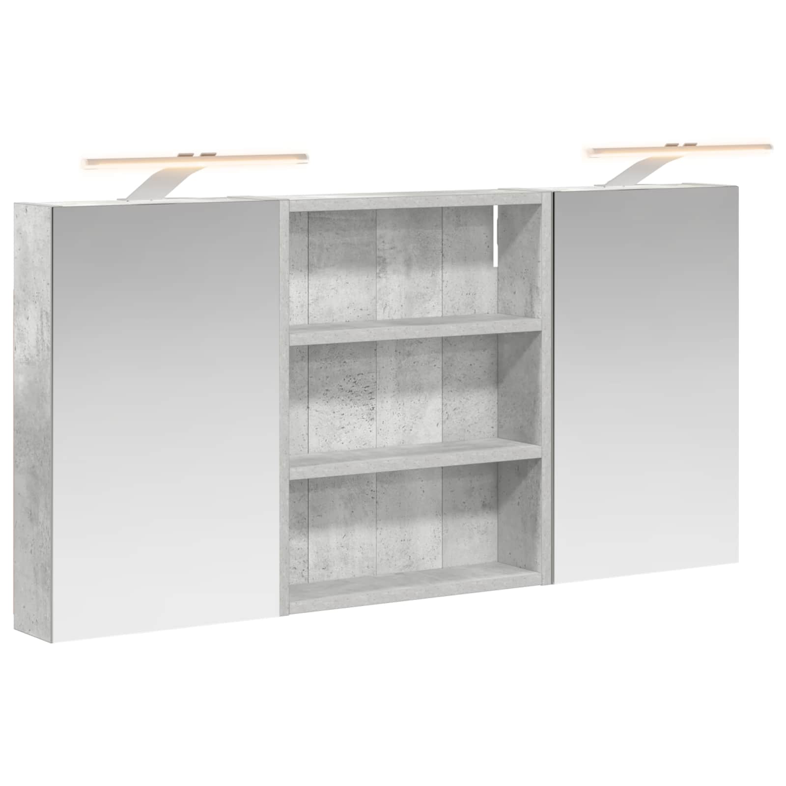 vidaXL Zestaw Szafek Łazienkowych 3 szt. 100 x 10,5 x 50 cm