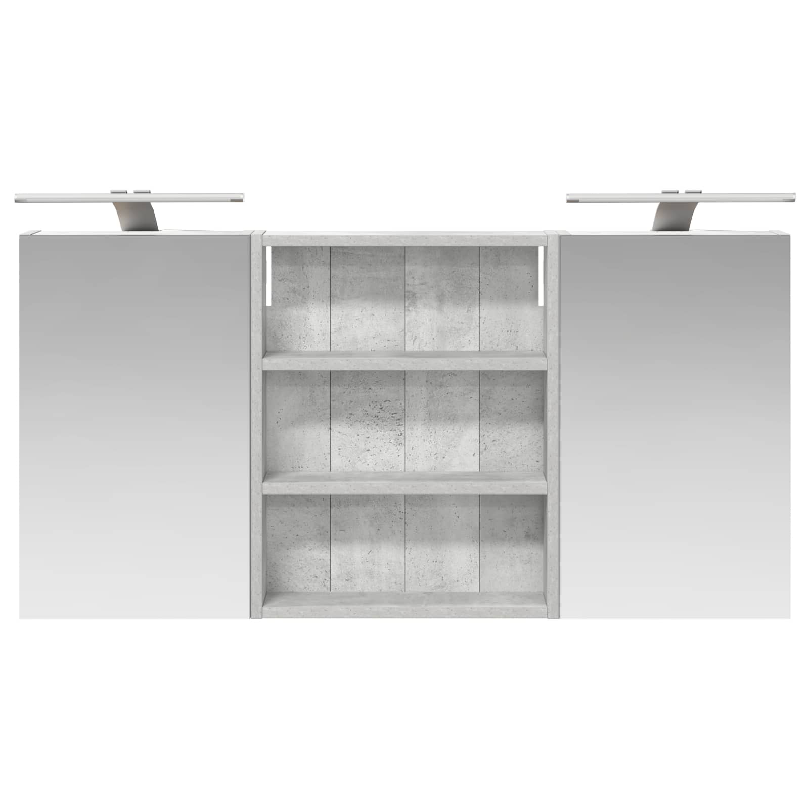 vidaXL Zestaw Szafek Łazienkowych 3 szt. 100 x 10,5 x 50 cm