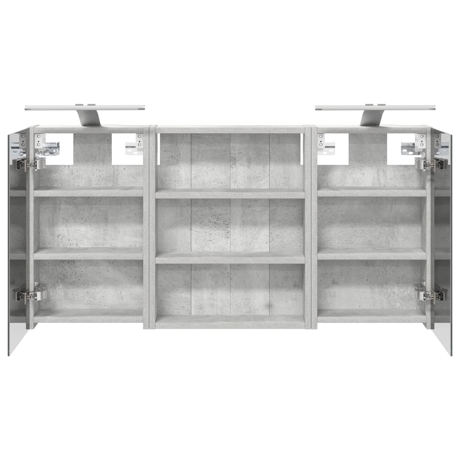 vidaXL Zestaw Szafek Łazienkowych 3 szt. 100 x 10,5 x 50 cm