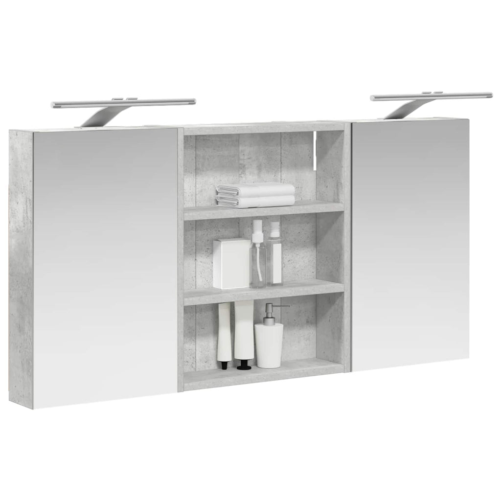 vidaXL Zestaw Szafek Łazienkowych 3 szt. 100 x 10,5 x 50 cm
