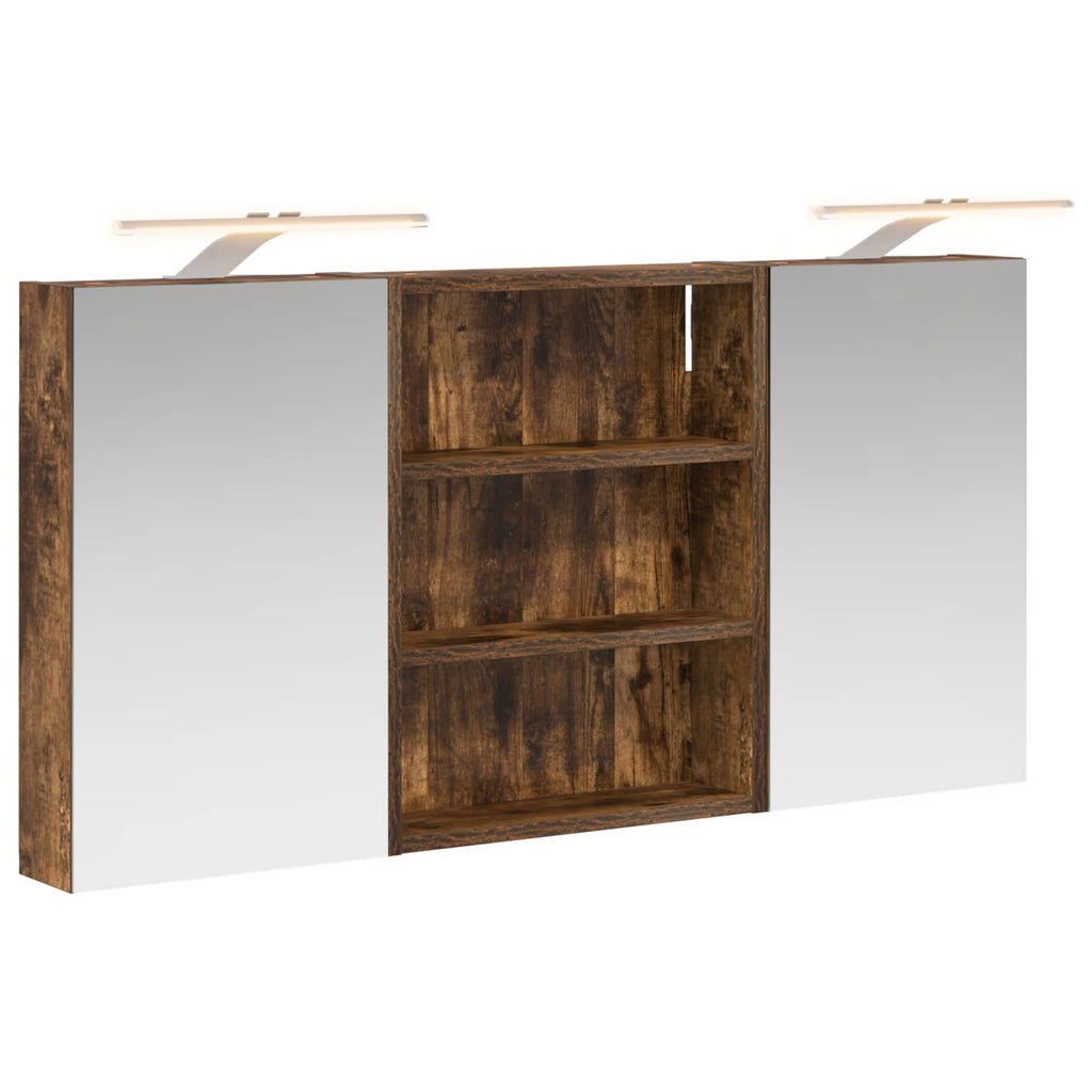vidaXL Zestaw Szafek Łazienkowych 3 szt. 100 x 10,5 x 50 cm