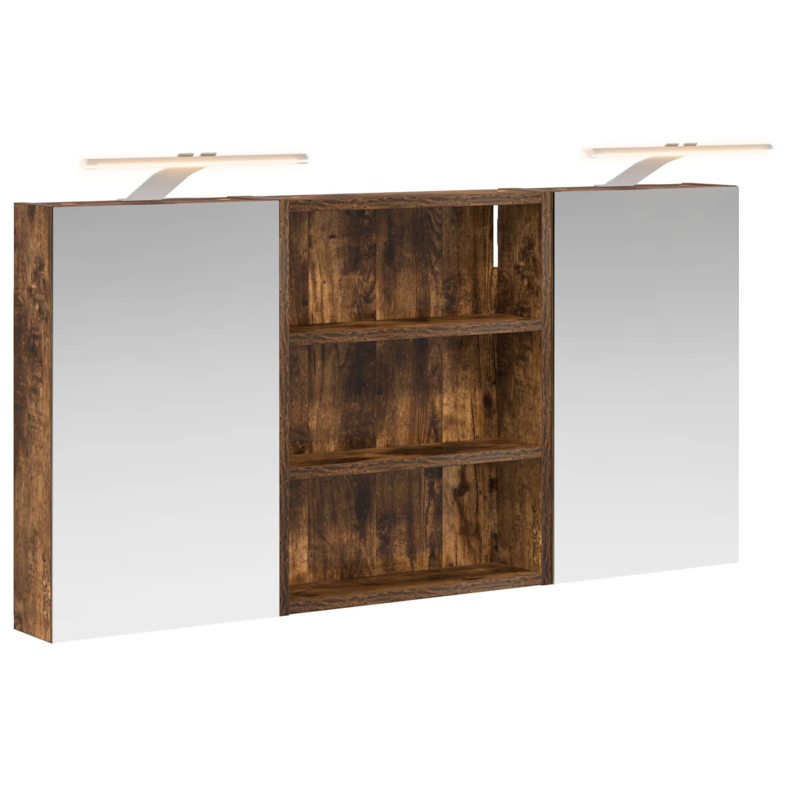 vidaXL Zestaw Szafek Łazienkowych 3 szt. 100 x 10,5 x 50 cm