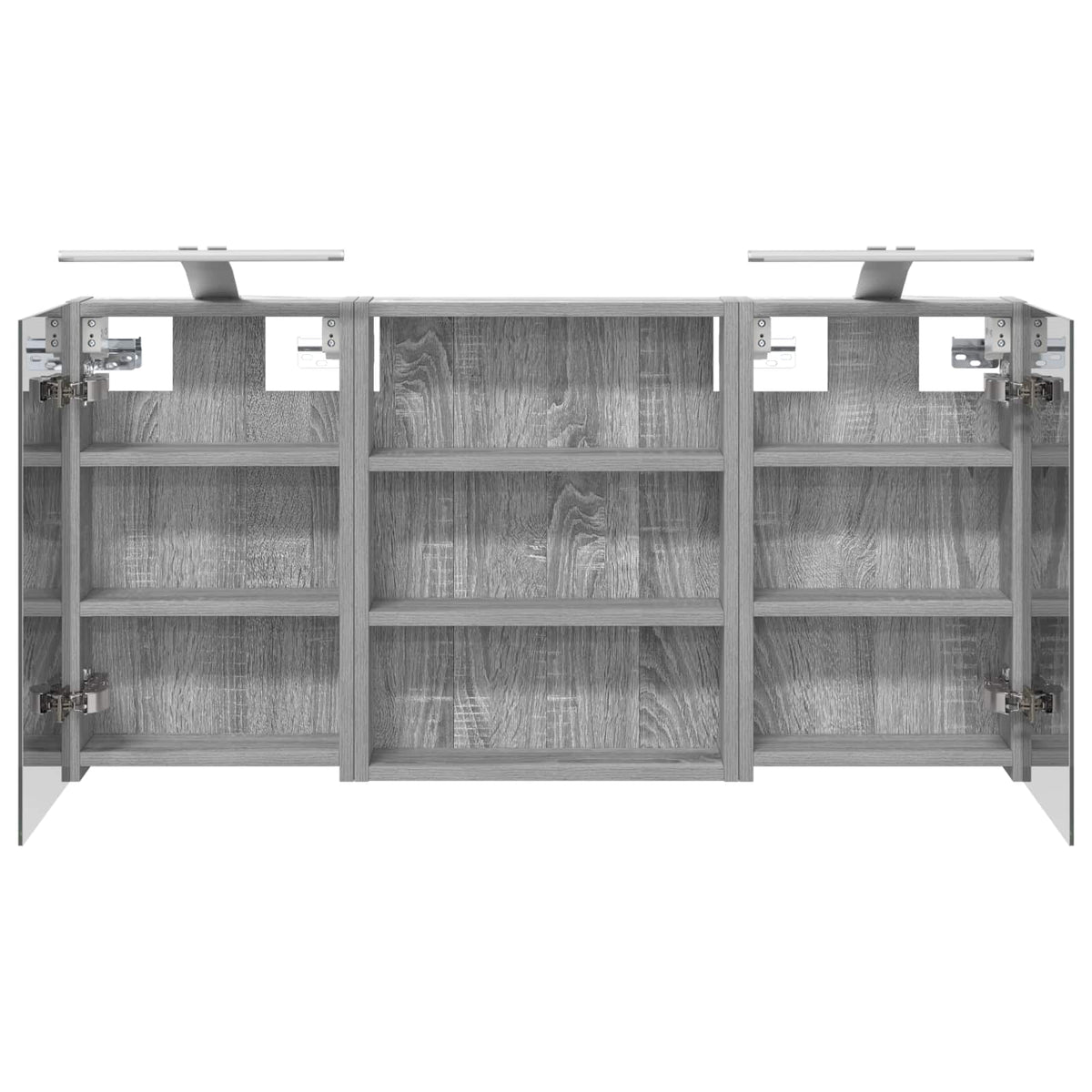 vidaXL Zestaw Szafek Łazienkowych 3 szt. 100 x 10,5 x 50 cm